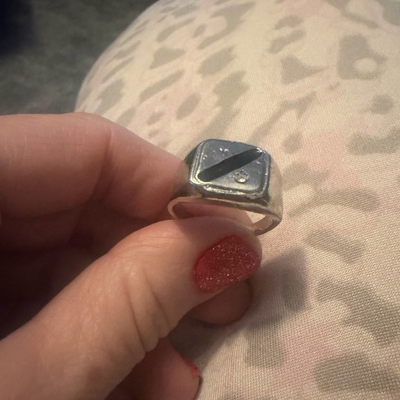 Other - NWOT Men’s Silver Square Signet Ring. Approx 10 1/2